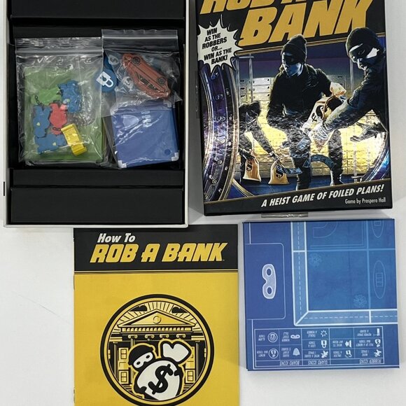 How To Rob A Bank A Heist Game Of Foiled Plans Board Game Complete - Picture 4 of 4